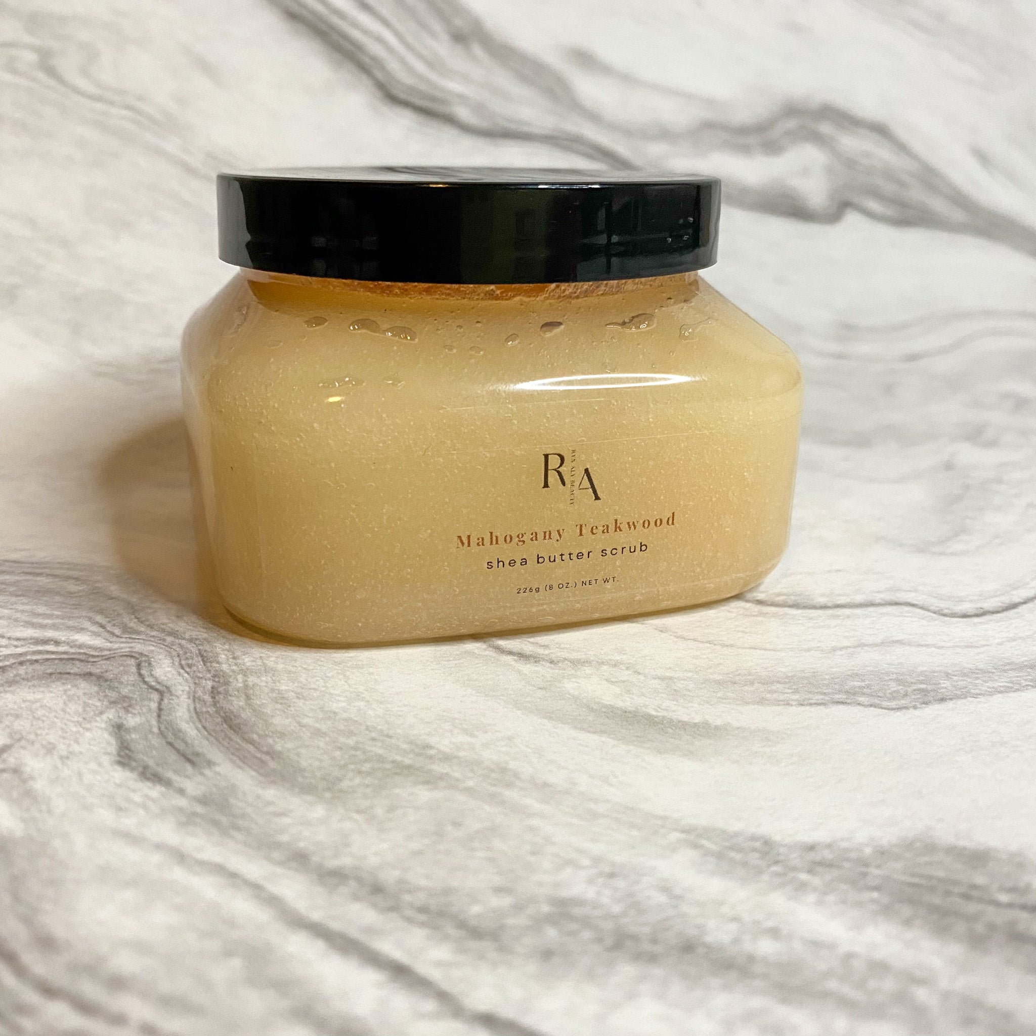 Mahogany Teakwood Sugar Scrub